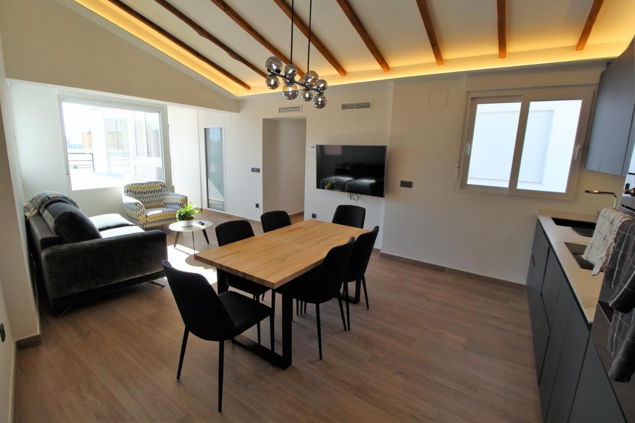 Appartement Atico Loft De Lujo Con Terraza Espectacular Y Vista A Los 2 Castillos à Alicante Extérieur photo